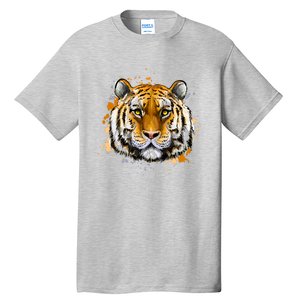 Tiger Head Portrait Tall T-Shirt