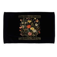 The Horrors Persist But So Do I Humor Funny Flower Design Microfiber Hand Towel