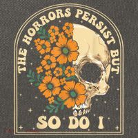 The Horrors Persist But So Do I Cotton Canvas Backpack