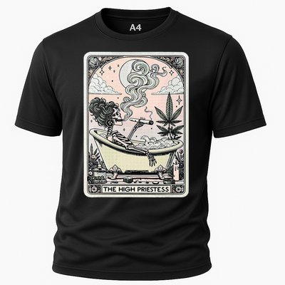 The High Priestess Tarot Card Cooling Performance Crew T-Shirt