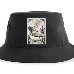 The High Priestess Tarot Card Sustainable Bucket Hat