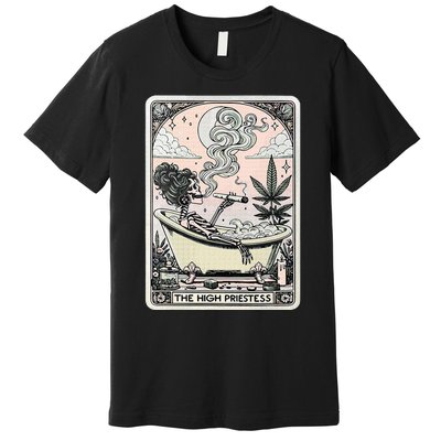 The High Priestess Tarot Card Premium T-Shirt