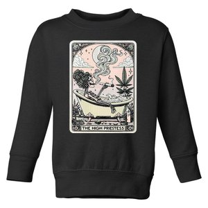 The High Priestess Tarot Card Toddler Sweatshirt