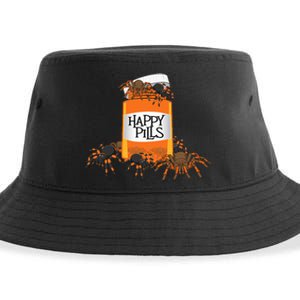 Tarantula Happy Pills Arthropod Arachnid Arachnophile Sustainable Bucket Hat