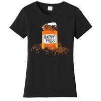 Tarantula Happy Pills Arthropod Arachnid Arachnophile Women's T-Shirt