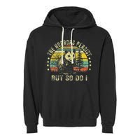 The Horrors Persist But So Do I Garment-Dyed Fleece Hoodie