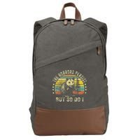 The Horrors Persist But So Do I Cotton Canvas Backpack