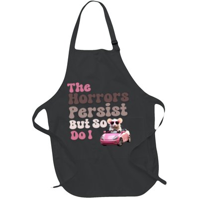The Horrors Persist But So Do I Meme Funny Meme Funny Gen Z Funny Mouse Apron
