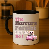 The Horrors Persist But So Do I Meme Funny Meme Funny Gen Z Funny Mouse Mug