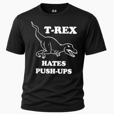 TRex Hates Pushups Performance Shirt
