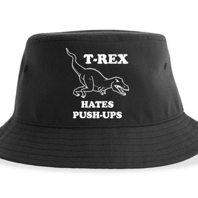 TRex Hates Pushups Sustainable Bucket Hat