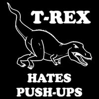 TRex Hates Pushups 16 in Basic Backpack