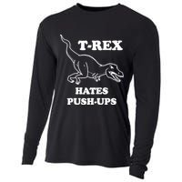 TRex Hates Pushups Cooling Performance Long Sleeve Crew