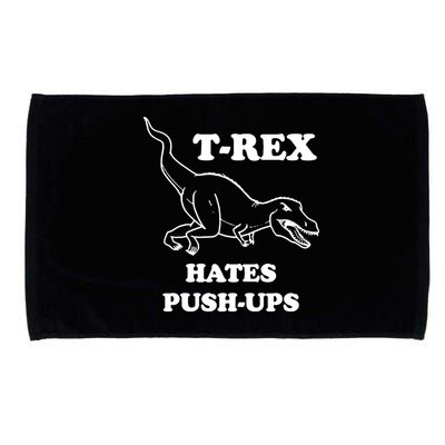 TRex Hates Pushups Microfiber Hand Towel