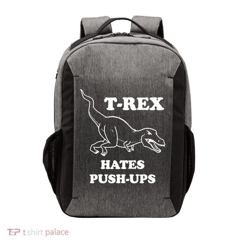 TRex Hates Pushups Vector Backpack