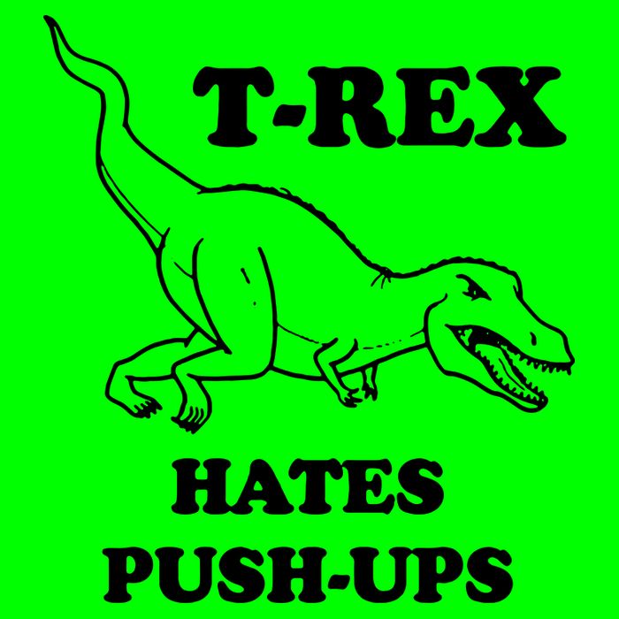 TRex Hates Pushups Sustainable Beanie