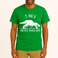 T-Rex Hates PushUps Funny Tyrannosaurus Rex Tall T-Shirt