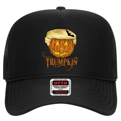 Trump Halloween Pumpkin Carving Trump Supporter Trumpkin Great Gift Trucker Hat