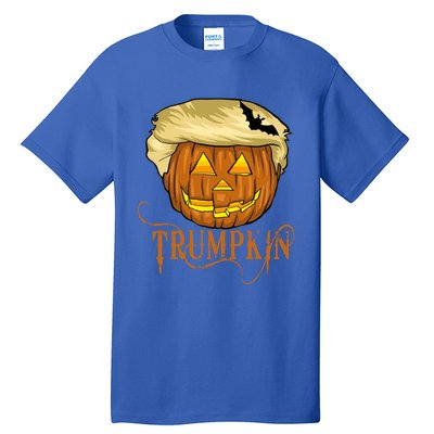 Trump Halloween Pumpkin Carving Trump Supporter Trumpkin Great Gift Tall T-Shirt