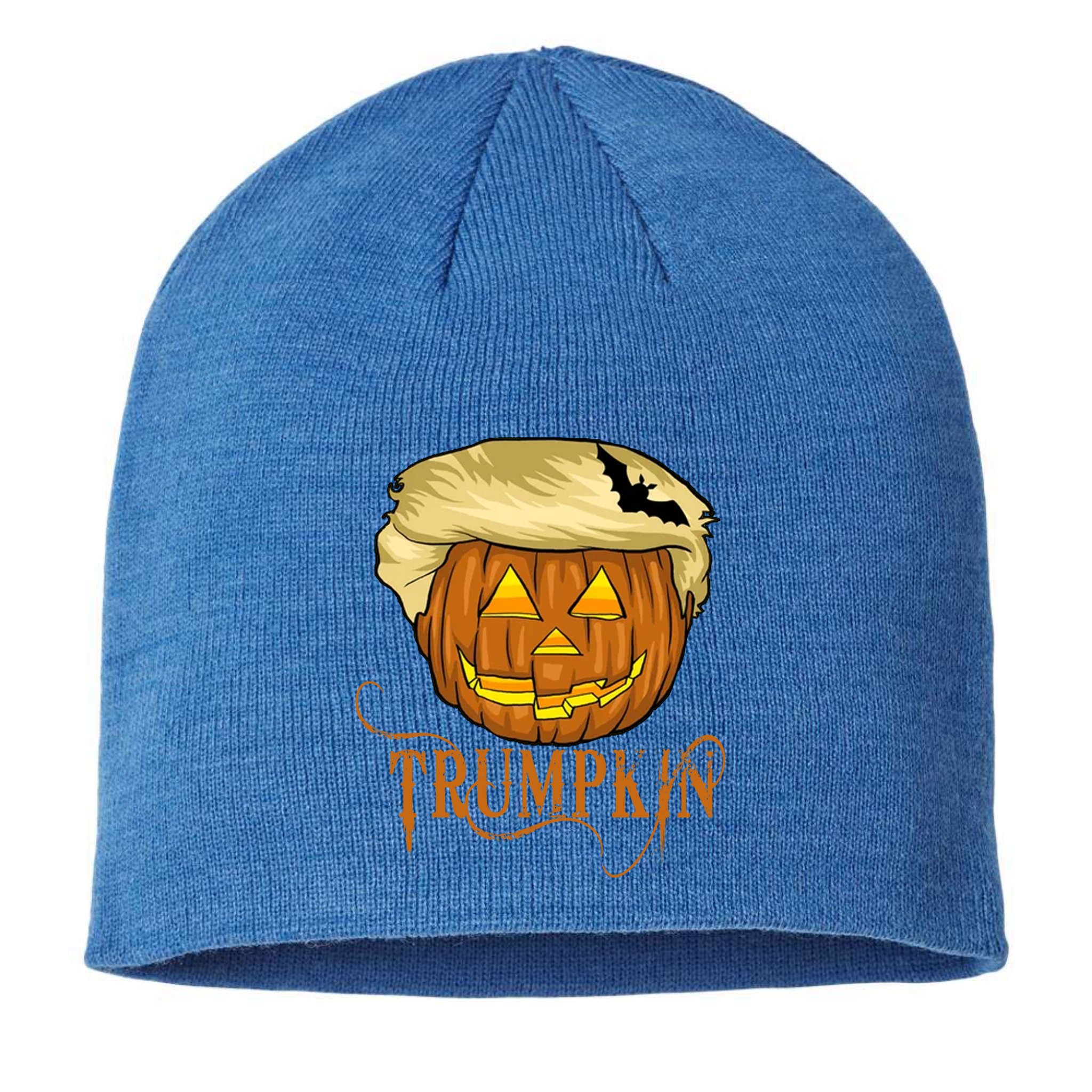 Trump Halloween Pumpkin Carving Trump Supporter Trumpkin Great Gift Sustainable Beanie