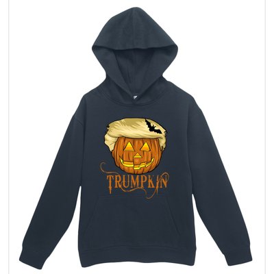 Trump Halloween Pumpkin Carving Trump Supporter Trumpkin Great Gift Urban Pullover Hoodie