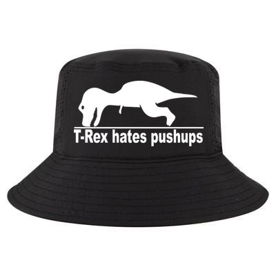 TRex Hates Pushups Funny Cool Comfort Performance Bucket Hat