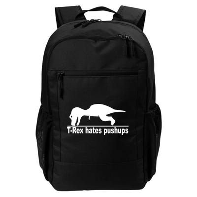 TRex Hates Pushups Funny Backpack