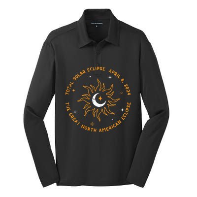 The Horrors Persist But So Do I Silk Touch Performance Long Sleeve Polo