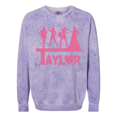 Taylor Heart Performance Lover Colorblast Crewneck Sweatshirt