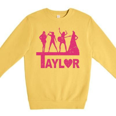 Taylor Heart Performance Lover Premium Crewneck Sweatshirt