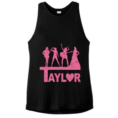 Taylor Heart Performance Lover Ladies PosiCharge Tri-Blend Wicking Tank