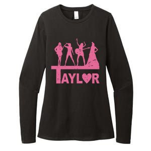 Taylor Heart Performance Lover Womens CVC Long Sleeve Shirt