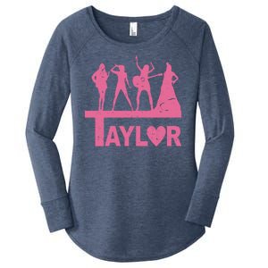 Taylor Heart Performance Lover Women's Perfect Tri Tunic Long Sleeve Shirt