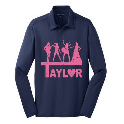 Taylor Heart Performance Lover Silk Touch Performance Long Sleeve Polo