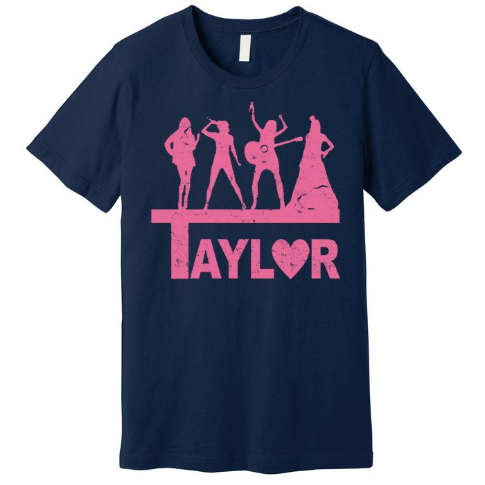 Taylor Heart Performance Lover Premium T-Shirt