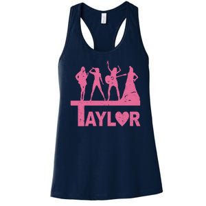 Taylor Heart Performance Lover Women's Racerback Tank