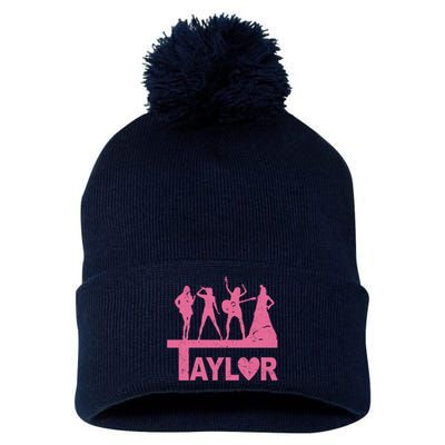 Taylor Heart Performance Lover Pom Pom 12in Knit Beanie