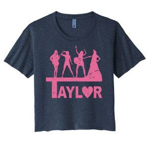 Taylor Heart Performance Lover Women's Crop Top Tee