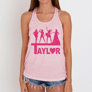 Taylor Heart Performance Lover Women's Knotted Racerback Tank