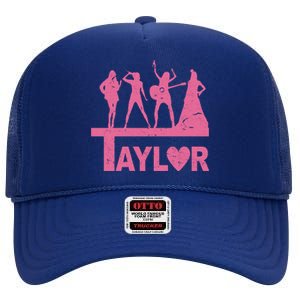 Taylor Heart Performance Lover High Crown Mesh Back Trucker Hat