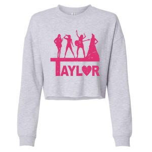 Taylor Heart Performance Lover Cropped Pullover Crew