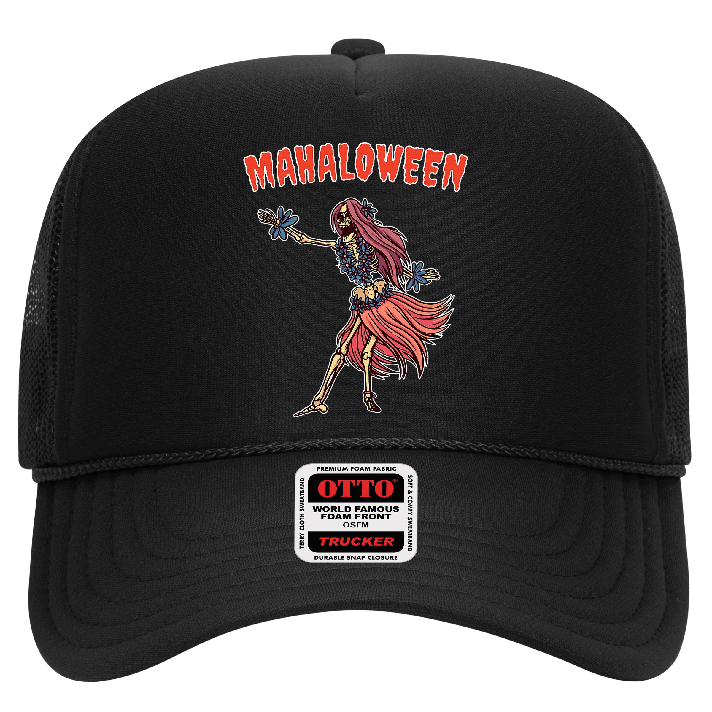 Tropical Halloween Party Mahaloween Hula Hat