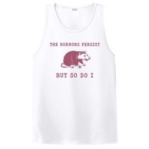 The Horrors Persist But So Do I Sarcastic PosiCharge Competitor Tank