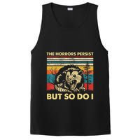 The Horrors Persist But So Do I Angry Opossum Possum PosiCharge Competitor Tank