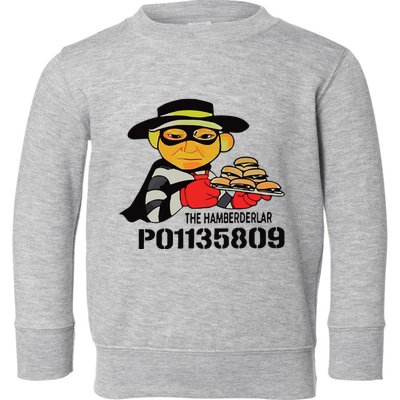The Hamberderlar P01135809 Trump Mugshot Toddler Sweatshirt