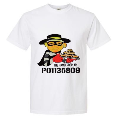 The Hamberderlar P01135809 Trump Mugshot Garment-Dyed Heavyweight T-Shirt