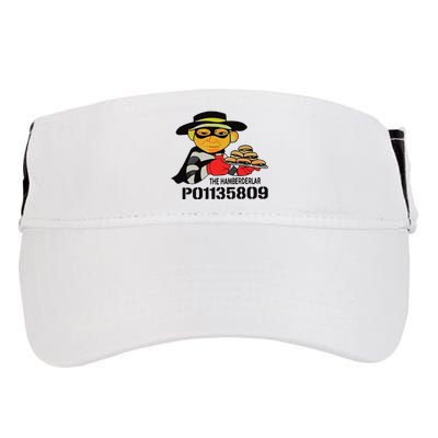 The Hamberderlar P01135809 Trump Mugshot Adult Drive Performance Visor