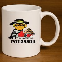The Hamberderlar P01135809 Trump Mugshot 11oz C Handle Ceramic Mug