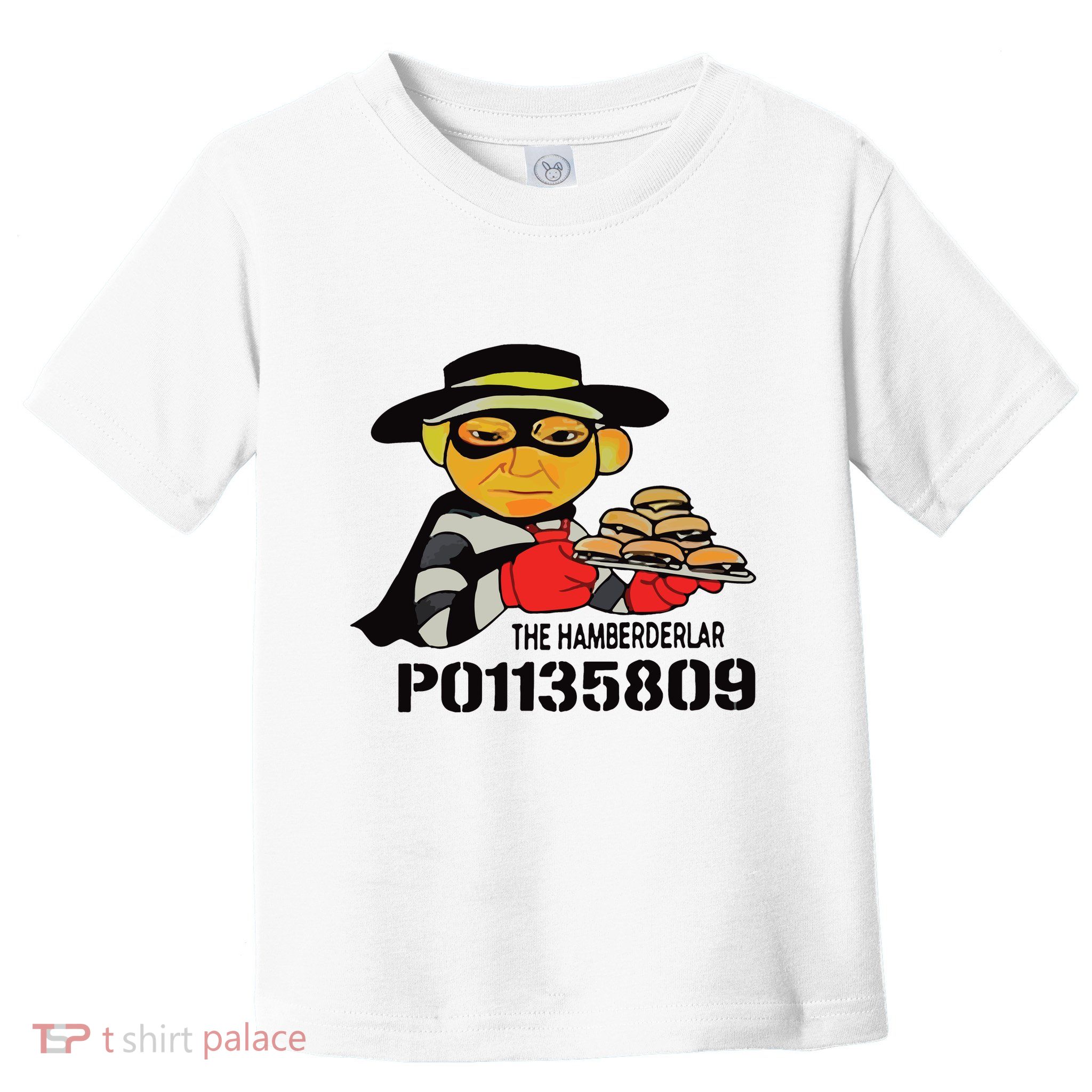 The Hamberderlar P01135809 Trump Mugshot Toddler T-Shirt