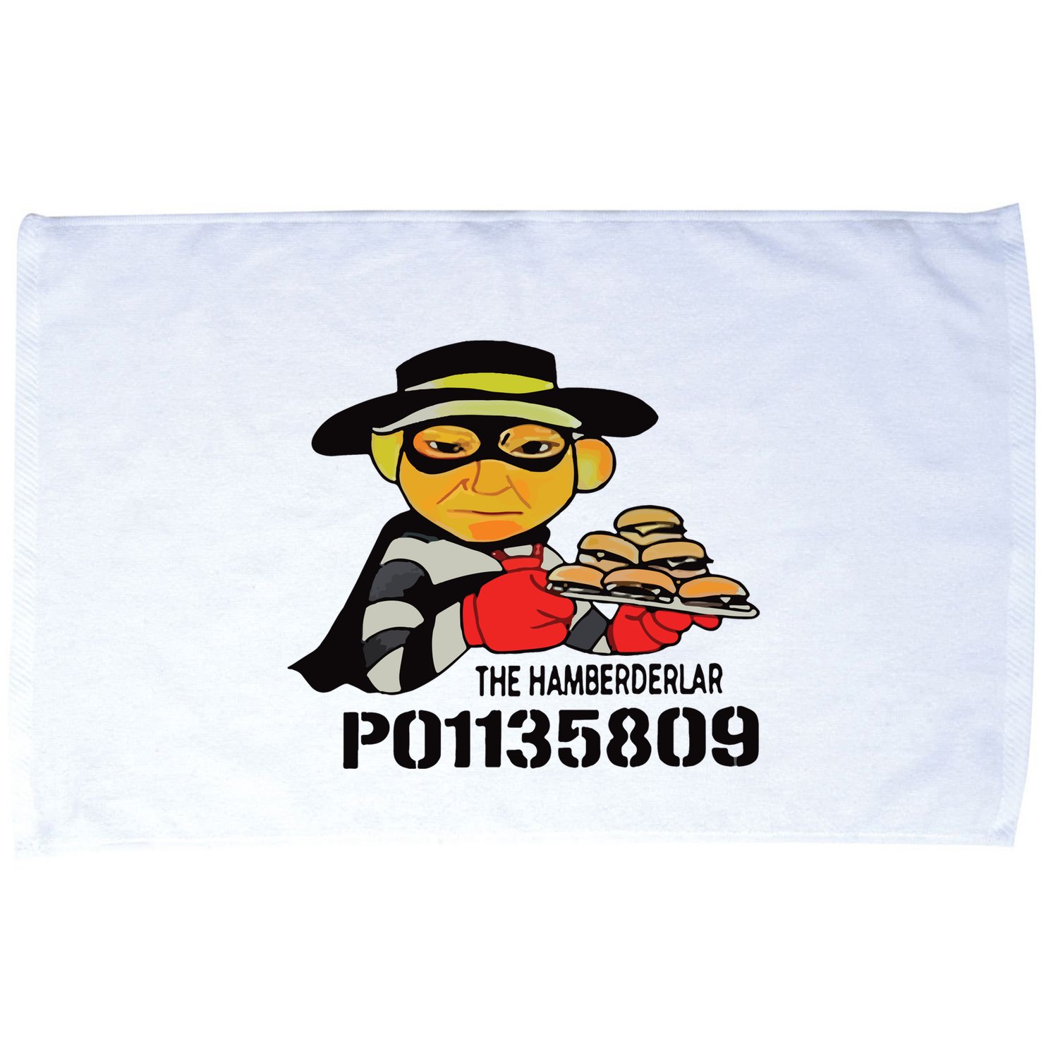 The Hamberderlar P01135809 Trump Mugshot Microfiber Hand Towel